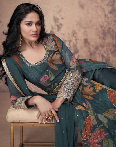 ANAMIKA BY AYURI DESIGNER GEORGETTE GOWN WHOLESALER IN INDIA